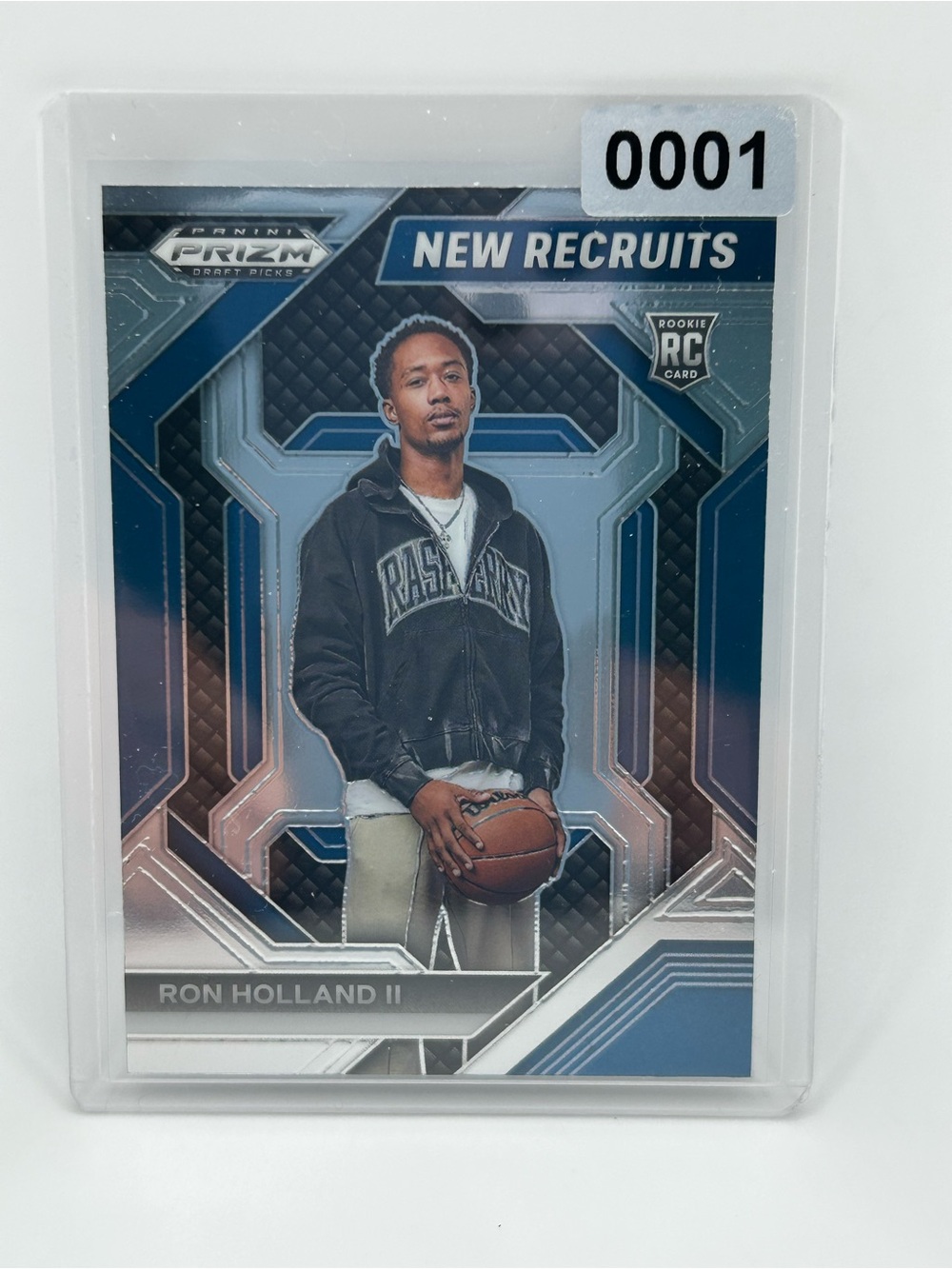 Ron Holland II Panini Prizm "New Recruits" Rookie Card